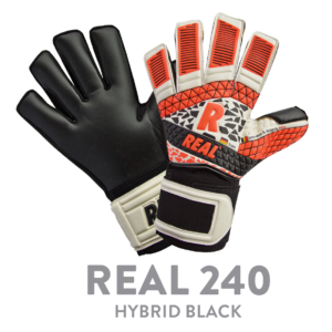REAL 240 HYBRID BLACK keeperhandschoenen